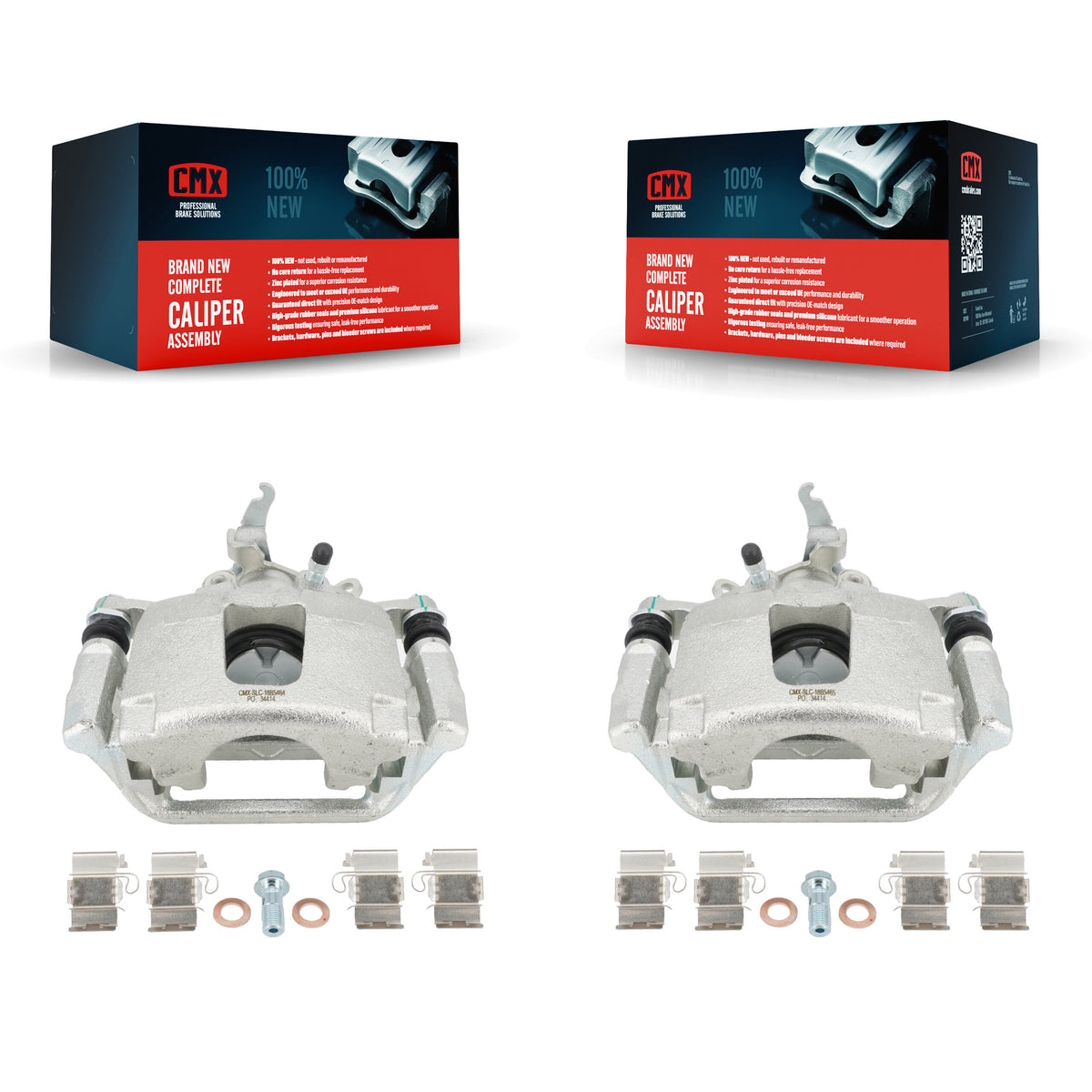 Rear Disc Brake Caliper Assembly Left Right Side (Driver Passenger) Kit For Dodge Journey KBC-100371