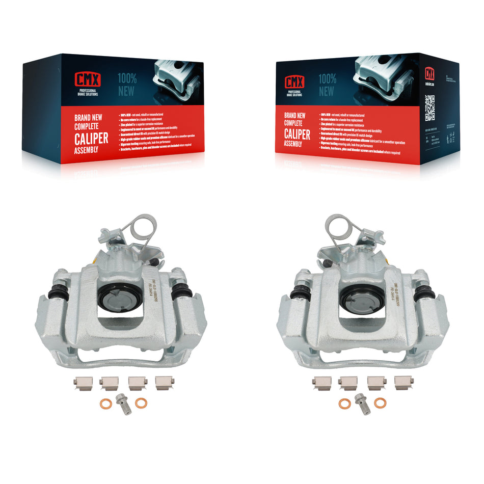 Rear Disc Brake Caliper Assembly Left Right Side (Driver Passenger) Kit For Ford Edge Lincoln MKX KBC-100378