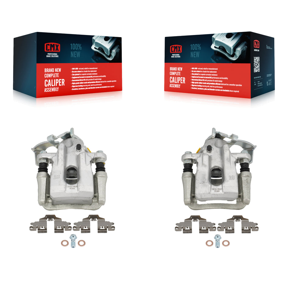 Rear Disc Brake Caliper Left Right Side (Driver Passenger) Kit For Toyota Prius Plug-In KBC-100384