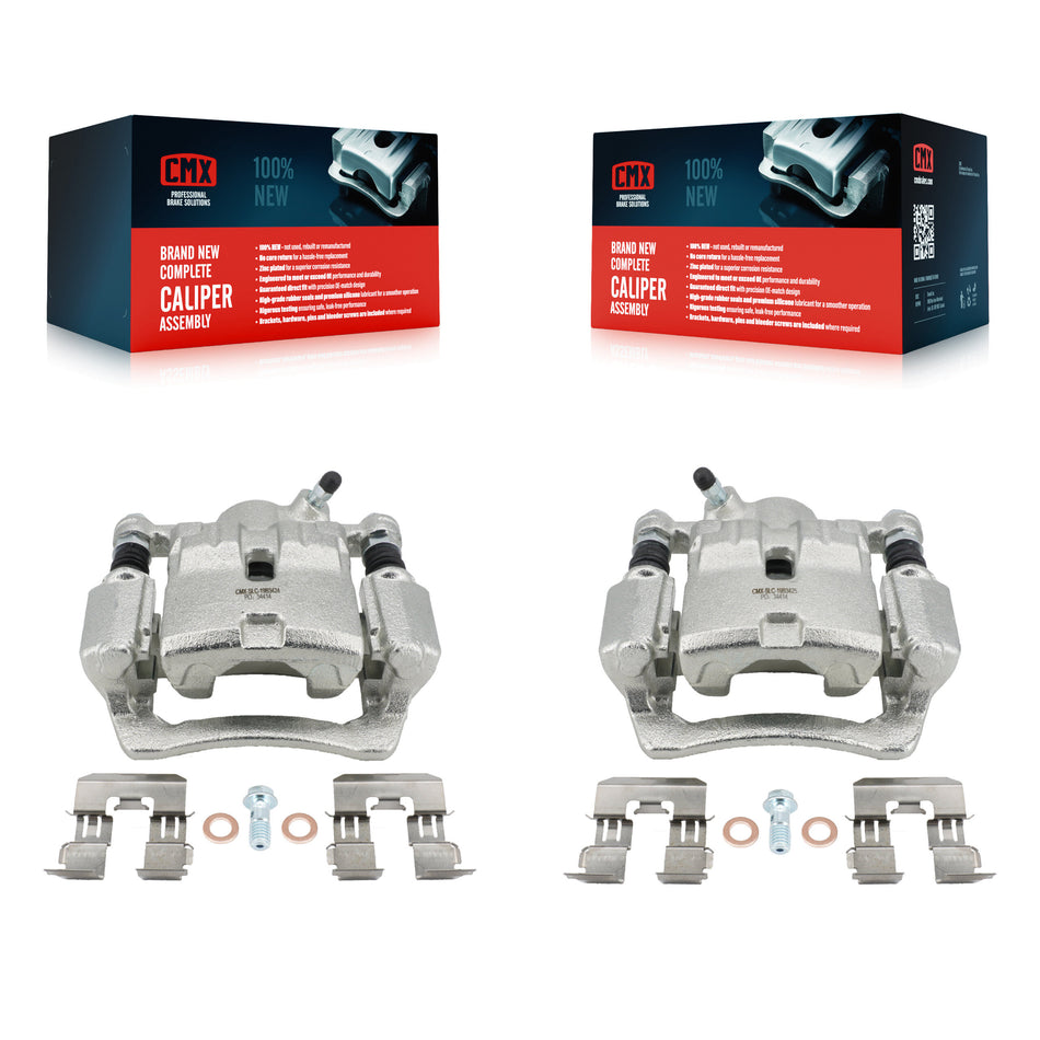 Rear Brake Caliper Left Right Side (Driver Passenger) Kit For Subaru Impreza Forester WRX KBC-100396