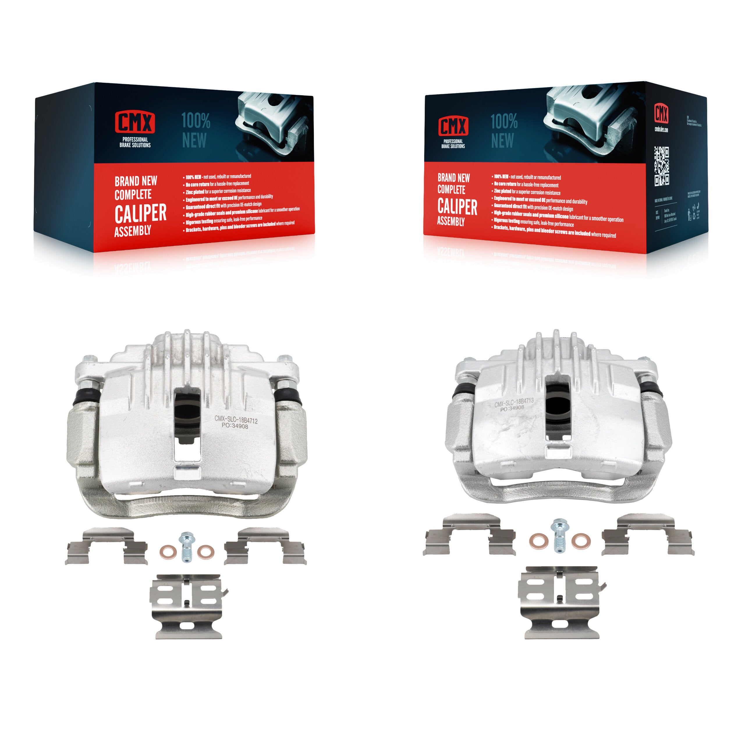 Rear Disc Brake Caliper Left Right Side Kit For Chevrolet GMC Blazer S10 Sonoma Jimmy RWD KBC-100402