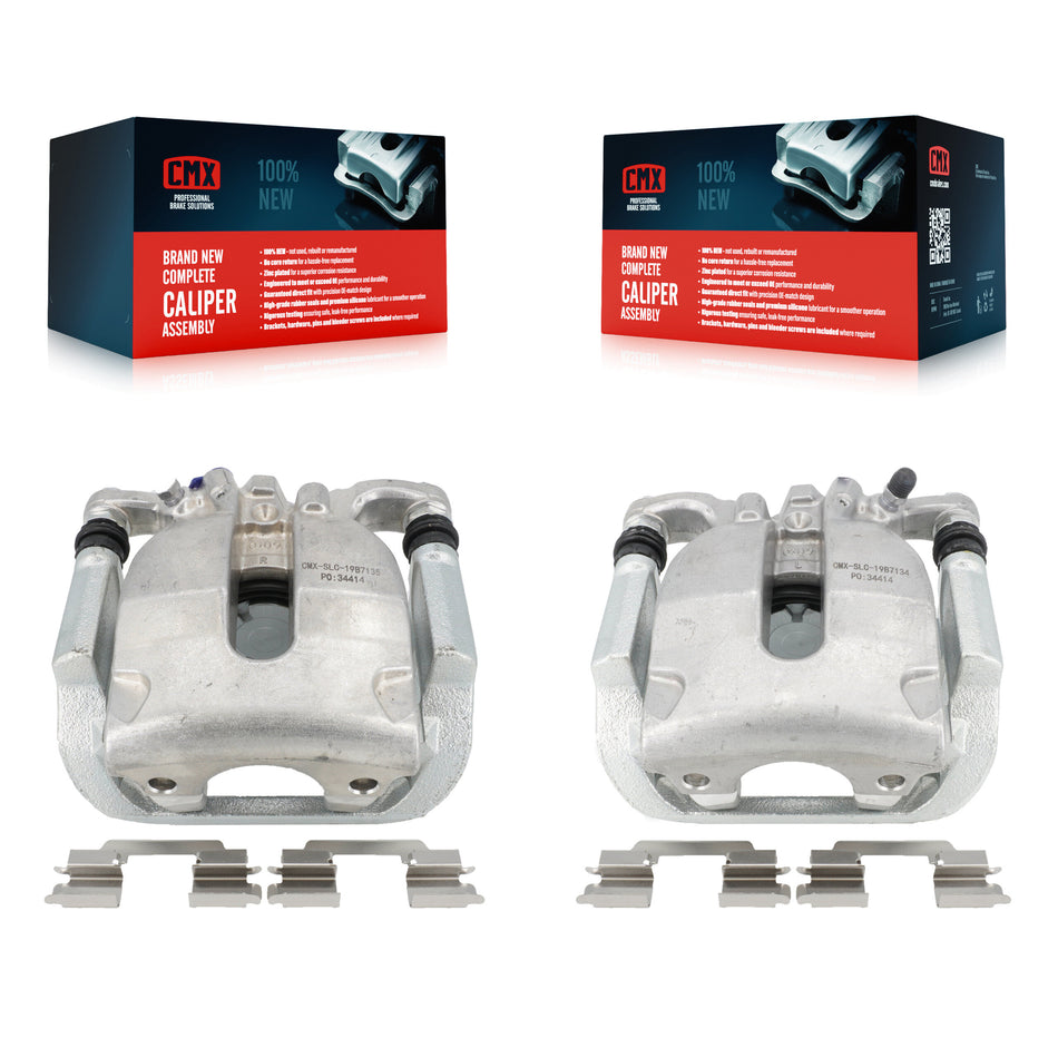 Rear Disc Brake Caliper Assembly Left Right Side (Driver Passenger) Kit For Mercedes-Benz ML350 GL450 GL550 GLS550 GLE63 AMG S GLS63 GL63 ML63 KBC-100413