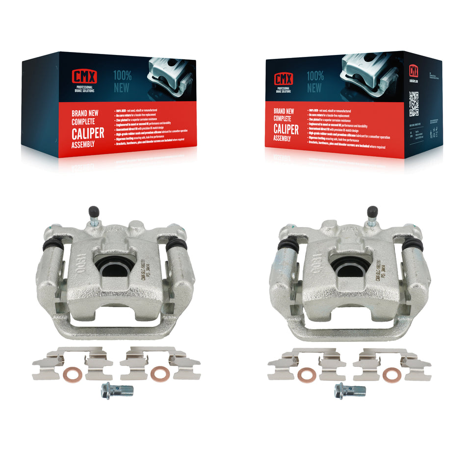 Rear Disc Brake Caliper Assembly Left Right Side (Driver Passenger) Kit For Nissan Altima Maxima KBC-100417