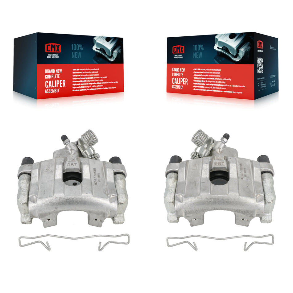 Rear Disc Brake Caliper Assembly Left Right Side (Driver Passenger) Kit For Ford Focus EcoSport KBC-100420