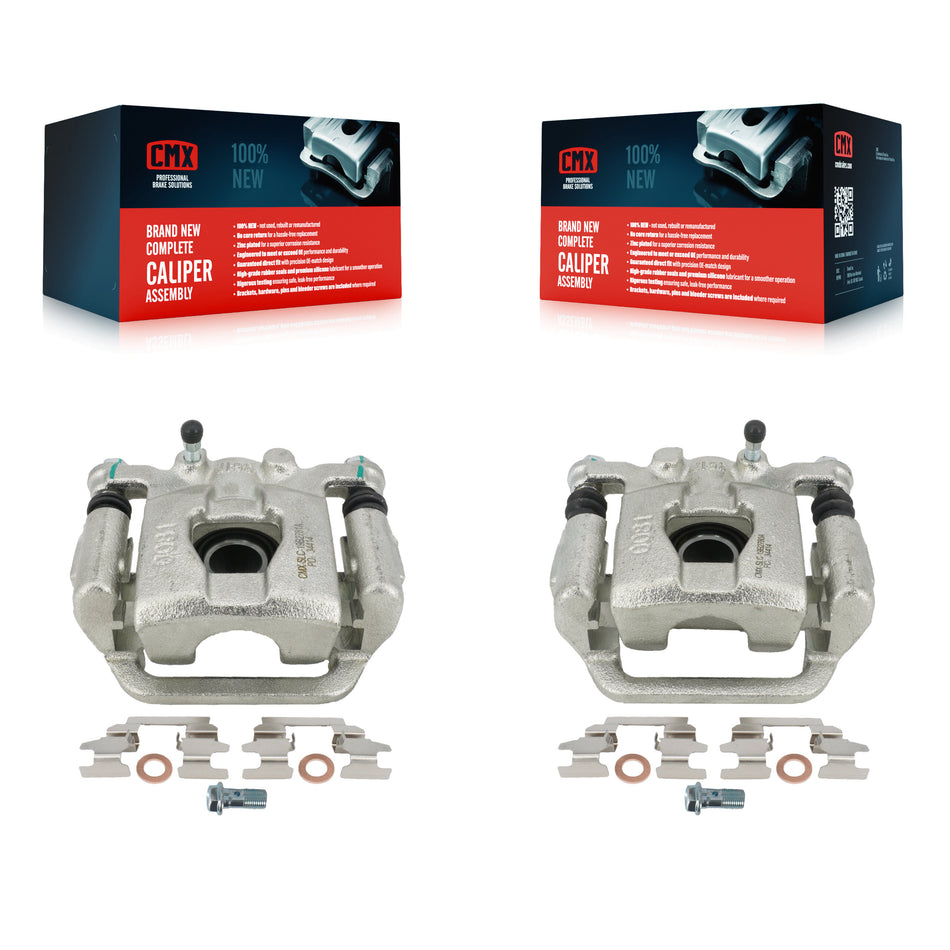Rear Disc Brake Caliper Assembly Left Right Side (Driver Passenger) Kit For Nissan Altima Maxima KBC-100423