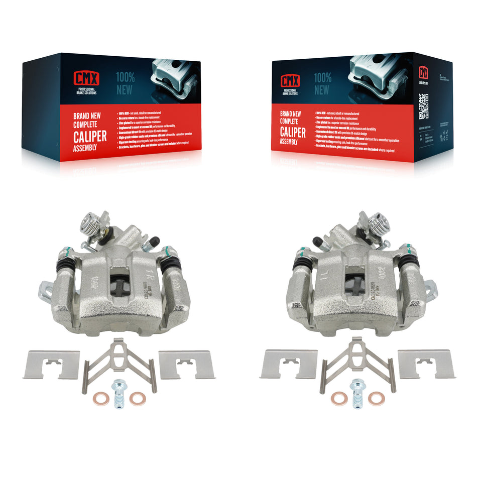 Rear Brake Caliper Left Right Side (Driver Passenger) Kit For Honda Civic Acura EL RSX KBC-100431