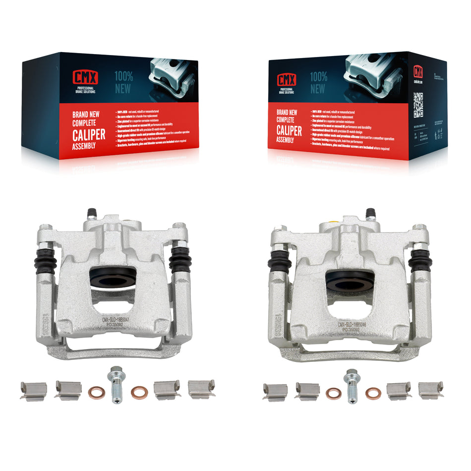 Rear Disc Brake Caliper Assembly Left Right Side (Driver Passenger) Kit For Jeep Liberty Dodge Nitro KBC-100435