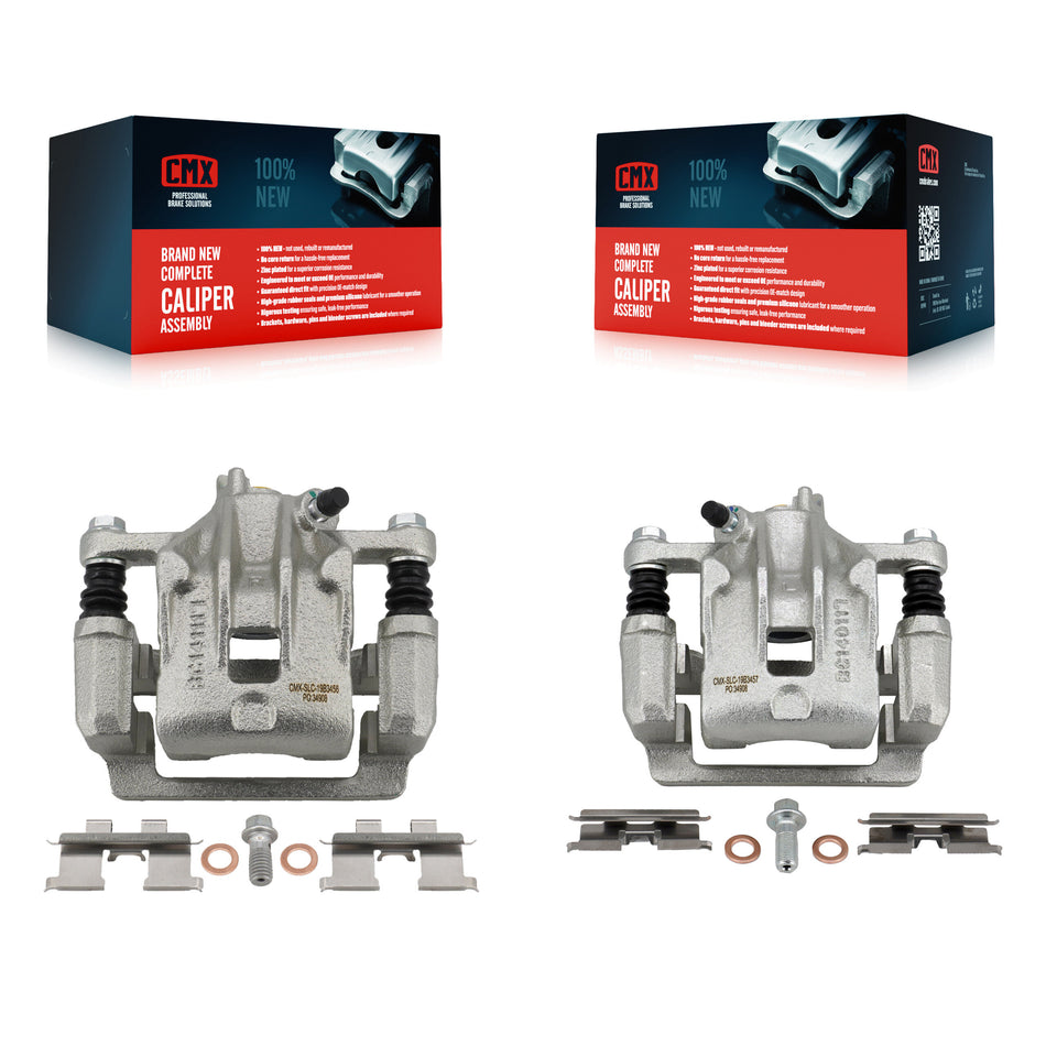 Rear Disc Brake Caliper Left Right Side (Driver Passenger) Kit For Hyundai Elantra KBC-100436