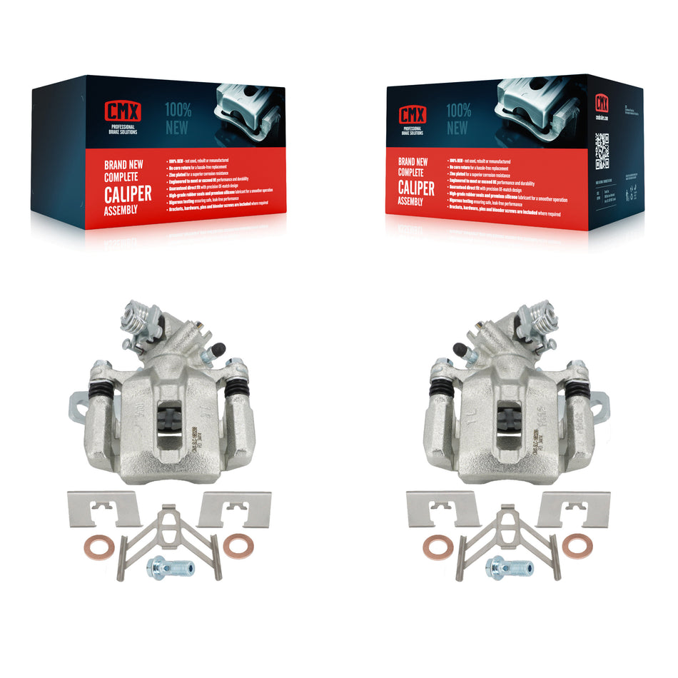Rear Brake Caliper Left Right Side (Driver Passenger) Kit For Honda Civic Acura ILX CSX KBC-100440