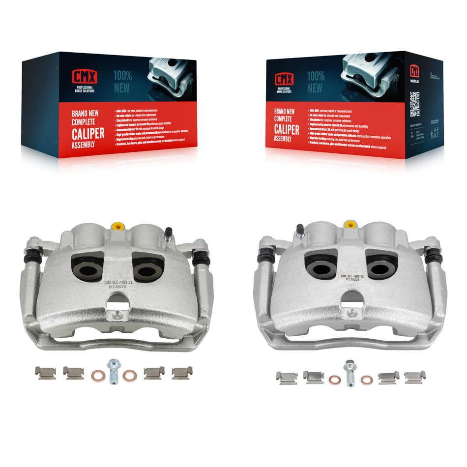 Rear Disc Brake Caliper Assembly Left Right Side (Driver Passenger) Kit For Ram 2500 3500 Dodge KBC-100444