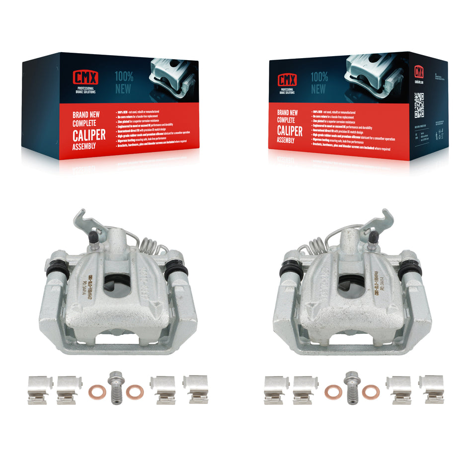 Rear Disc Brake Caliper Assembly Left Right Side (Driver Passenger) Kit For Ford Five Hundred Freestyle Taurus Mercury Montego X Sable KBC-100445