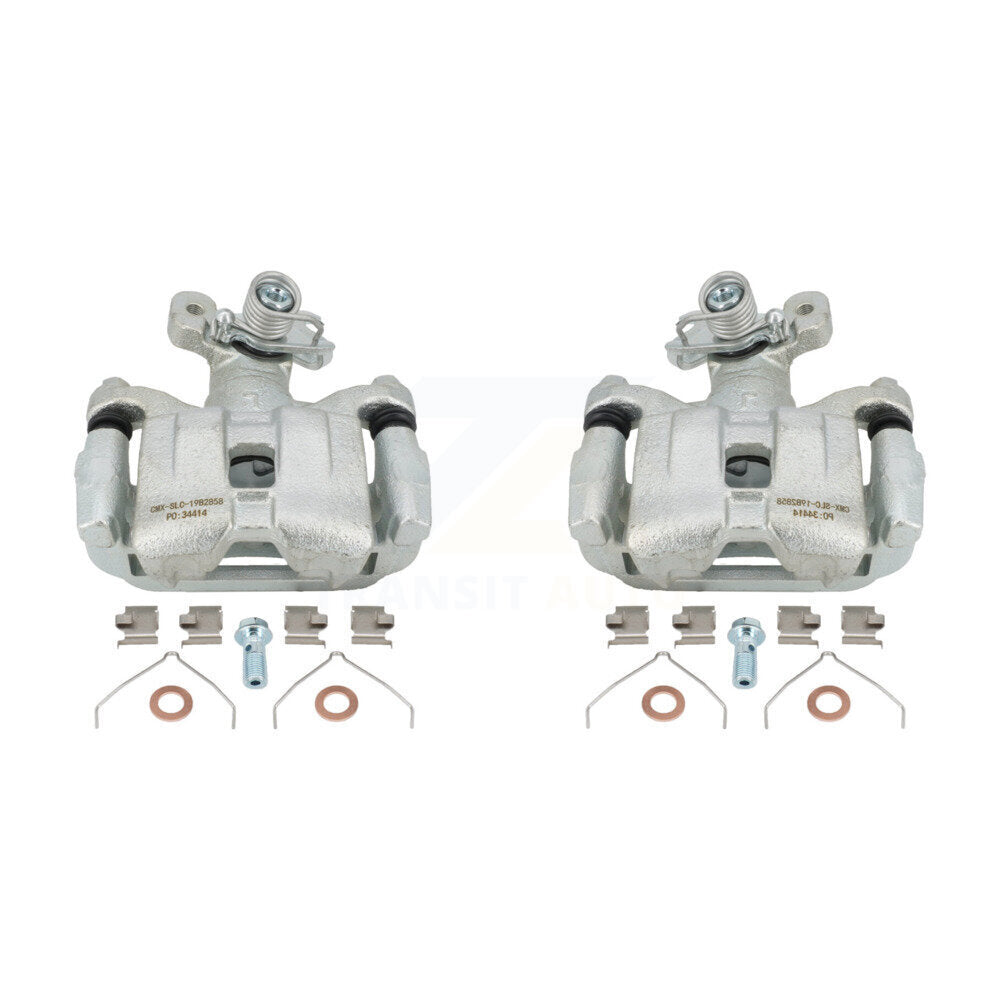 Rear Disc Brake Caliper Assembly Left Right Side (Driver Passenger) Kit For 2003-2005 Mazda 6 KBC-100446 by CMX