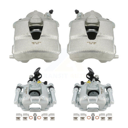 Front Rear Disc Brake Caliper Assembly Left Right Side (Driver Passenger) Kit For Volkswagen Jetta KBC-100458 by CMX