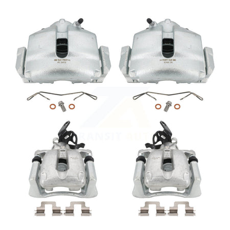 Front Rear Disc Brake Caliper Assembly Left Right Side (Driver Passenger) Kit For 2008-2009 Audi TT KBC-100466 by CMX