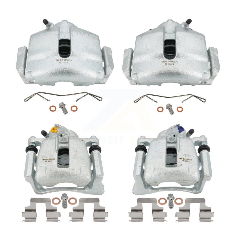 Front Rear Disc Brake Caliper Assembly Left Right Side (Driver Passenger) Kit For Volkswagen CC Passat KBC-100467