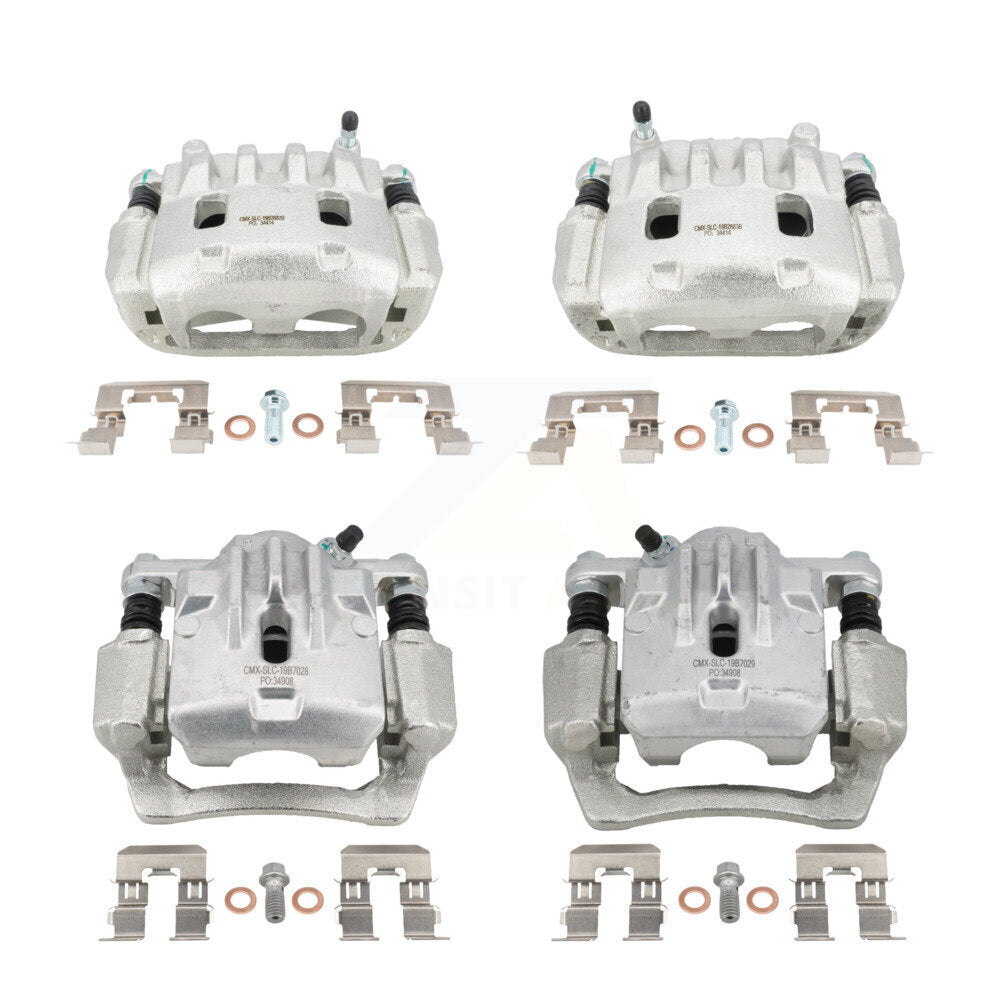 Front Rear Brake Caliper Left Right Driver Passenger Kit For Subaru Forester XV Crosstrek KBC-100475