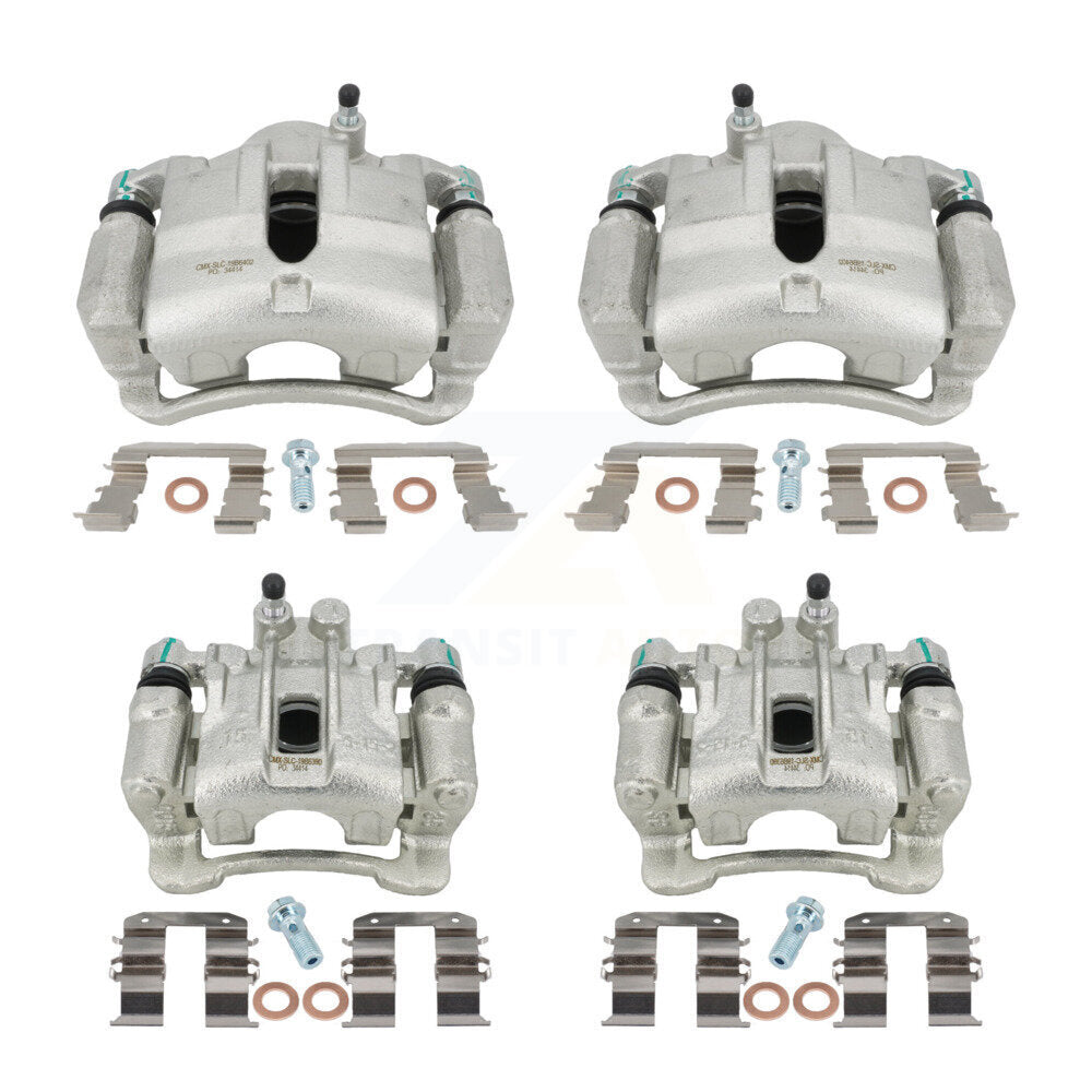 Front Rear Disc Brake Caliper Assembly Left Right Side (Driver Passenger) Kit For Hyundai Tucson Kia Sportage KBC-100479 by CMX