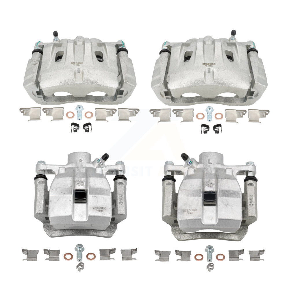 Front Rear Brake Caliper Left Right (Driver Passenger) Kit For Toyota Sienna Lexus RX350 KBC-100480