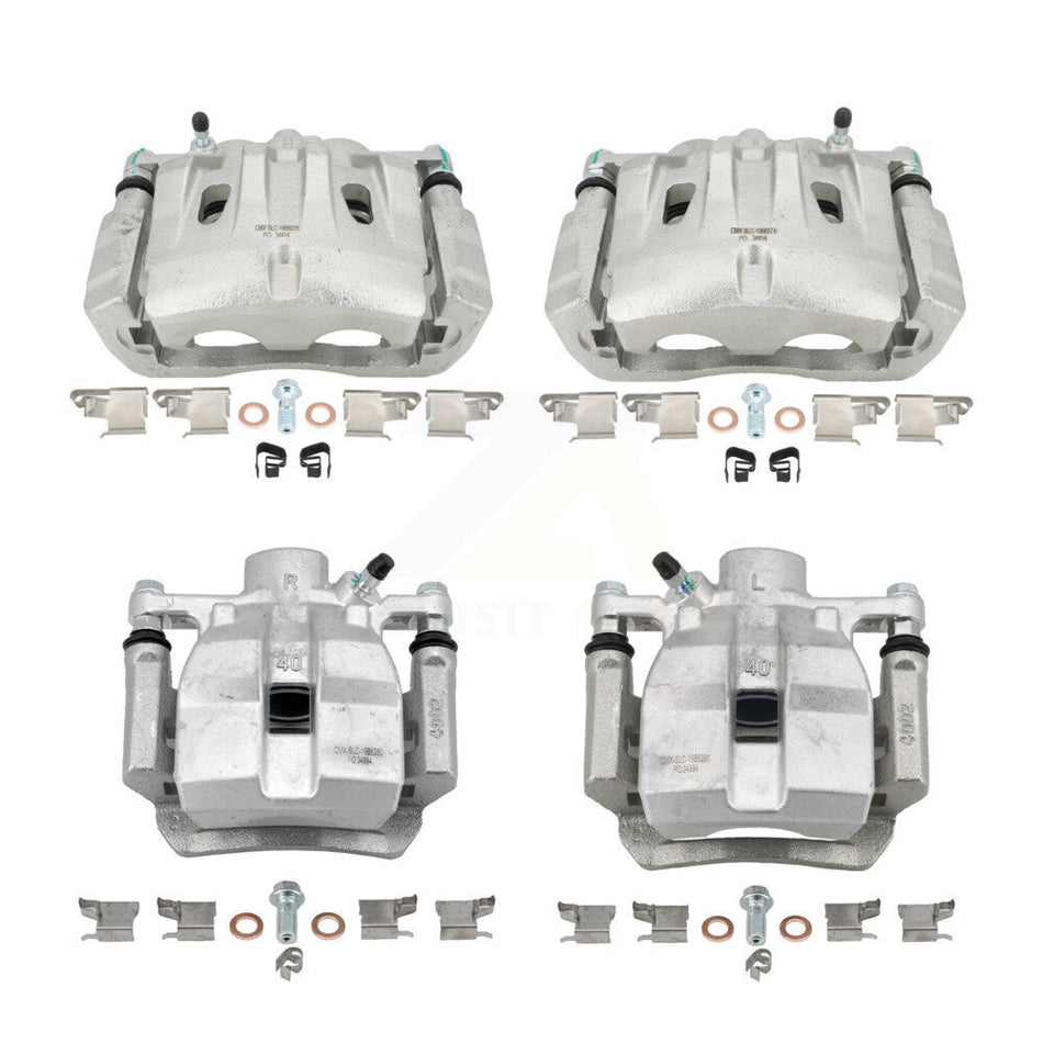 Front Rear Brake Caliper Left Right (Driver Passenger) Kit For Toyota Sienna Lexus RX350 KBC-100480