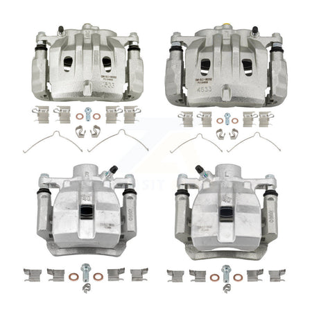 Front Rear Brake Caliper Left Right Side (Driver Passenger) Kit For Lexus RX350 RX450h KBC-100481