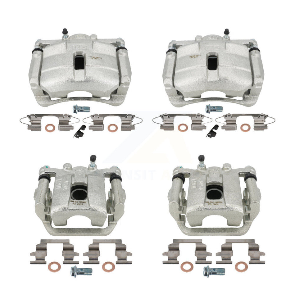 Front Rear Disc Brake Caliper Assembly Left Right Side (Driver Passenger) Kit For Nissan Rogue Sport KBC-100490