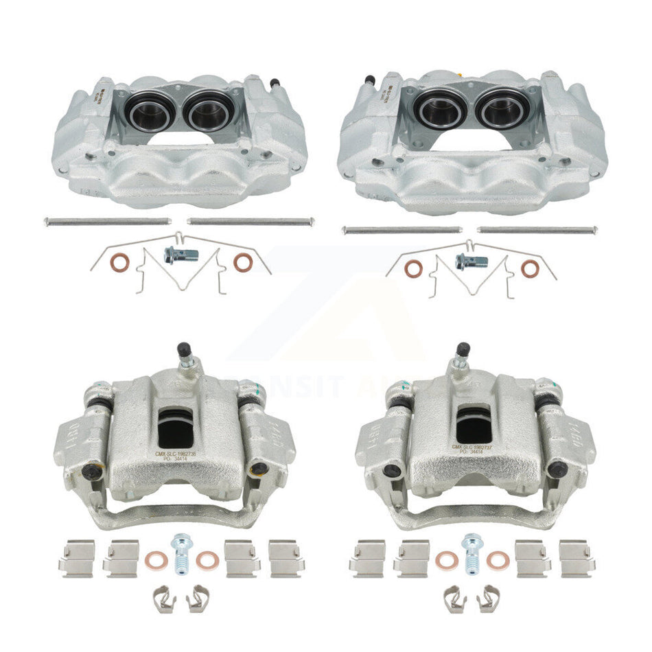 Front Rear Disc Brake Caliper Assembly Left Right Side (Driver Passenger) Kit For Toyota 4Runner Lexus GX460 KBC-100509