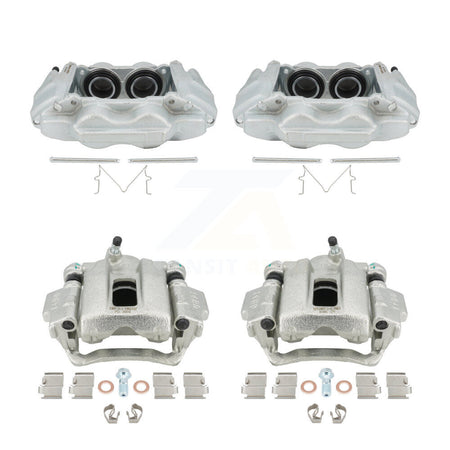 Front Rear Disc Brake Caliper Assembly Left Right Side (Driver Passenger) Kit For 2003-2009 Lexus GX470 KBC-100512 by CMX