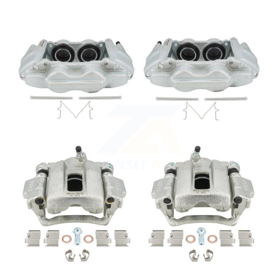 Front Rear Disc Brake Caliper Assembly Left Right Side (Driver Passenger) Kit For 2003-2009 Lexus GX470 KBC-100512