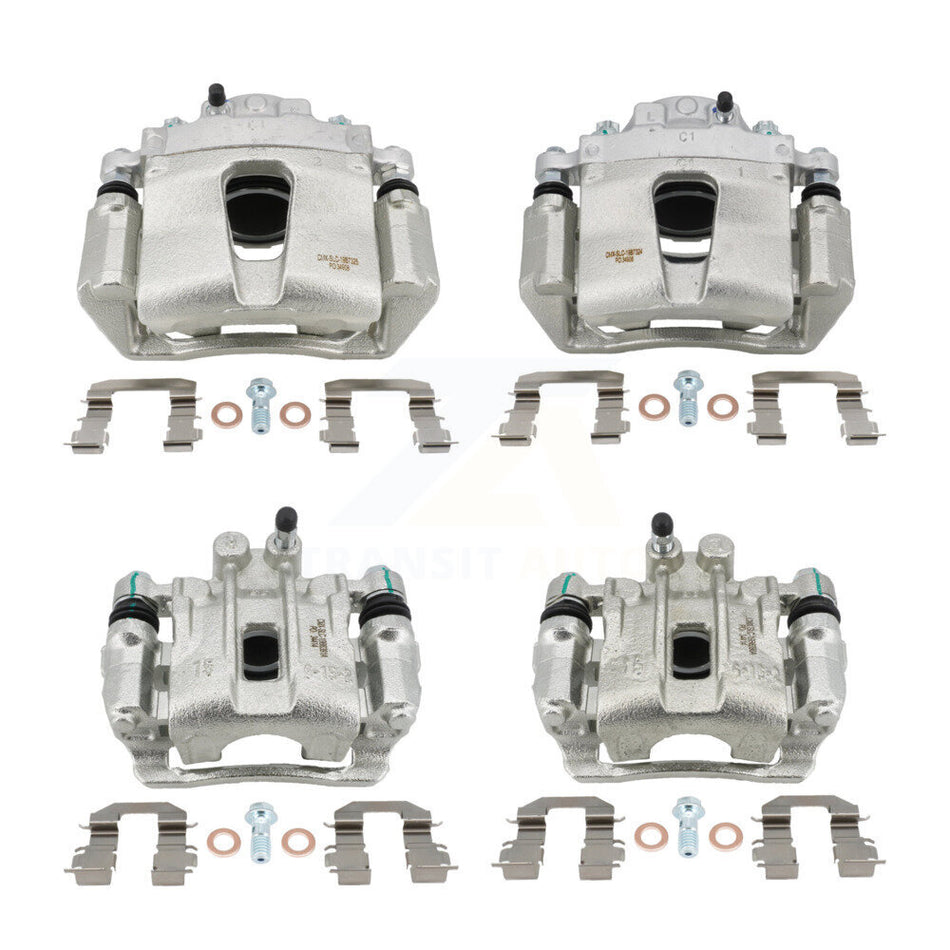 Front Rear Disc Brake Caliper Kit For Hyundai Sonata Kia Optima With Manual Parking KBC-100519
