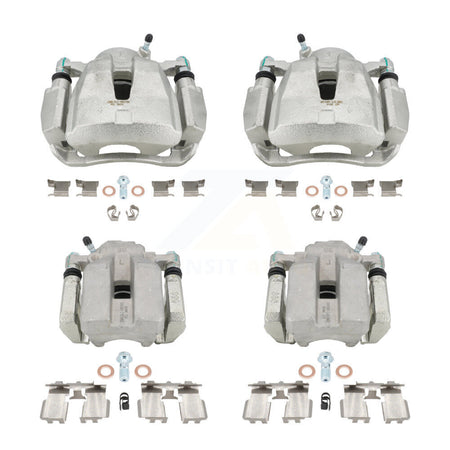 Front Rear Disc Brake Caliper Assembly Left Right Side (Driver Passenger) Kit For Toyota RAV4 KBC-100547 by CMX