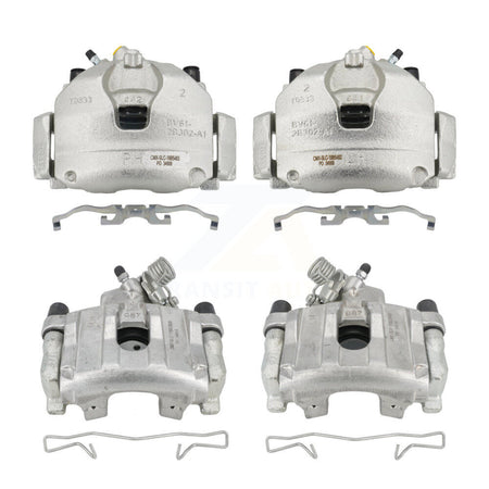 Front Rear Disc Brake Caliper Kit For 2013-2018 Ford Focus ST With 320mm Diameter Rotor KBC-100579