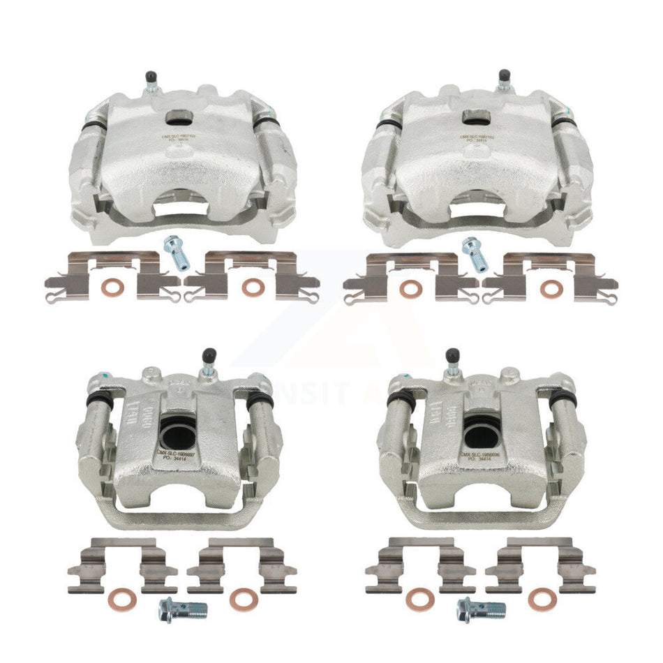 Front Rear Disc Brake Caliper Assembly Left Right Side (Driver Passenger) Kit For Nissan LEAF KBC-100582