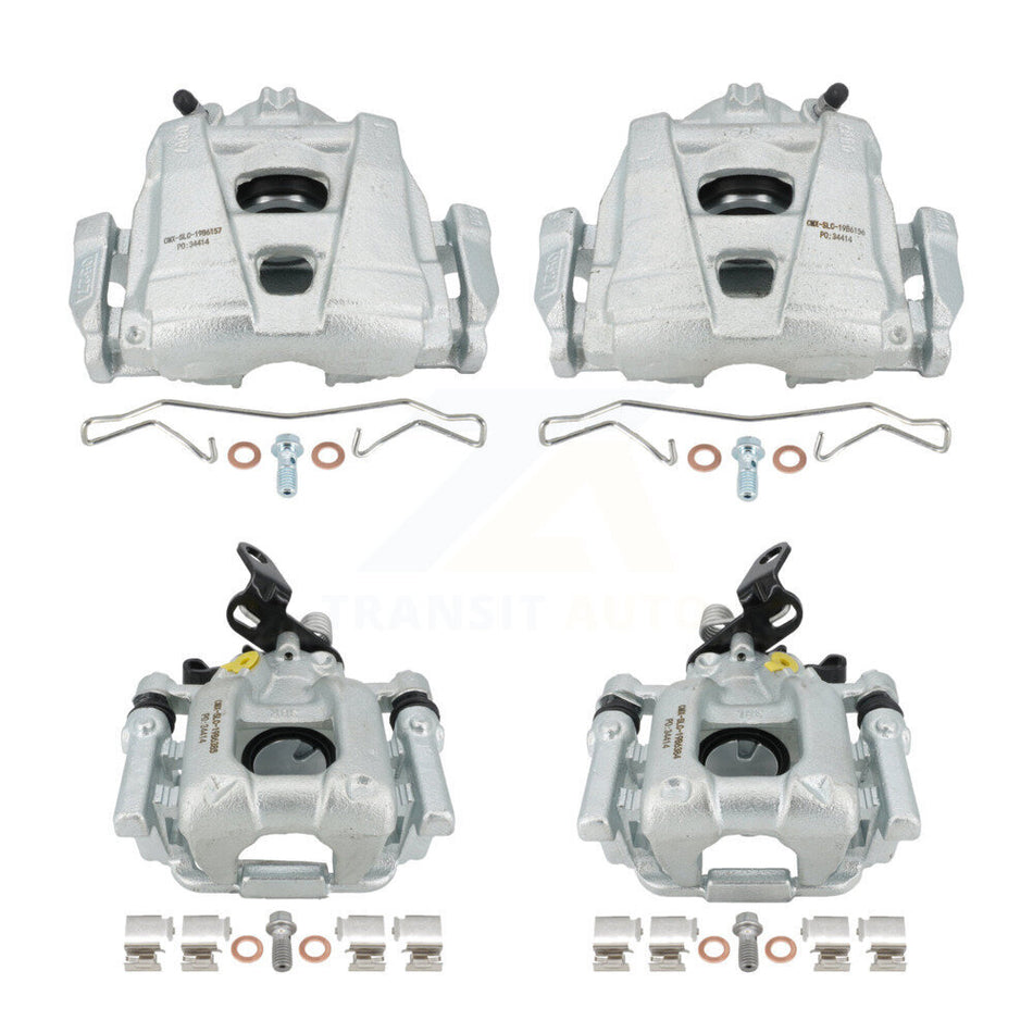Front Rear Disc Brake Caliper Assembly Left Right Side (Driver Passenger) Kit For Volkswagen Passat KBC-100583