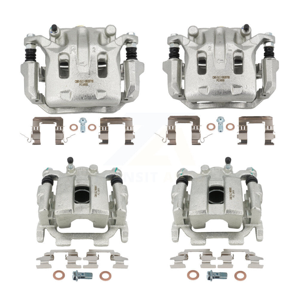Front Rear Brake Caliper Left Right Side (Driver Passenger) Kit For INFINITI EX35 G37 G35 KBC-100588