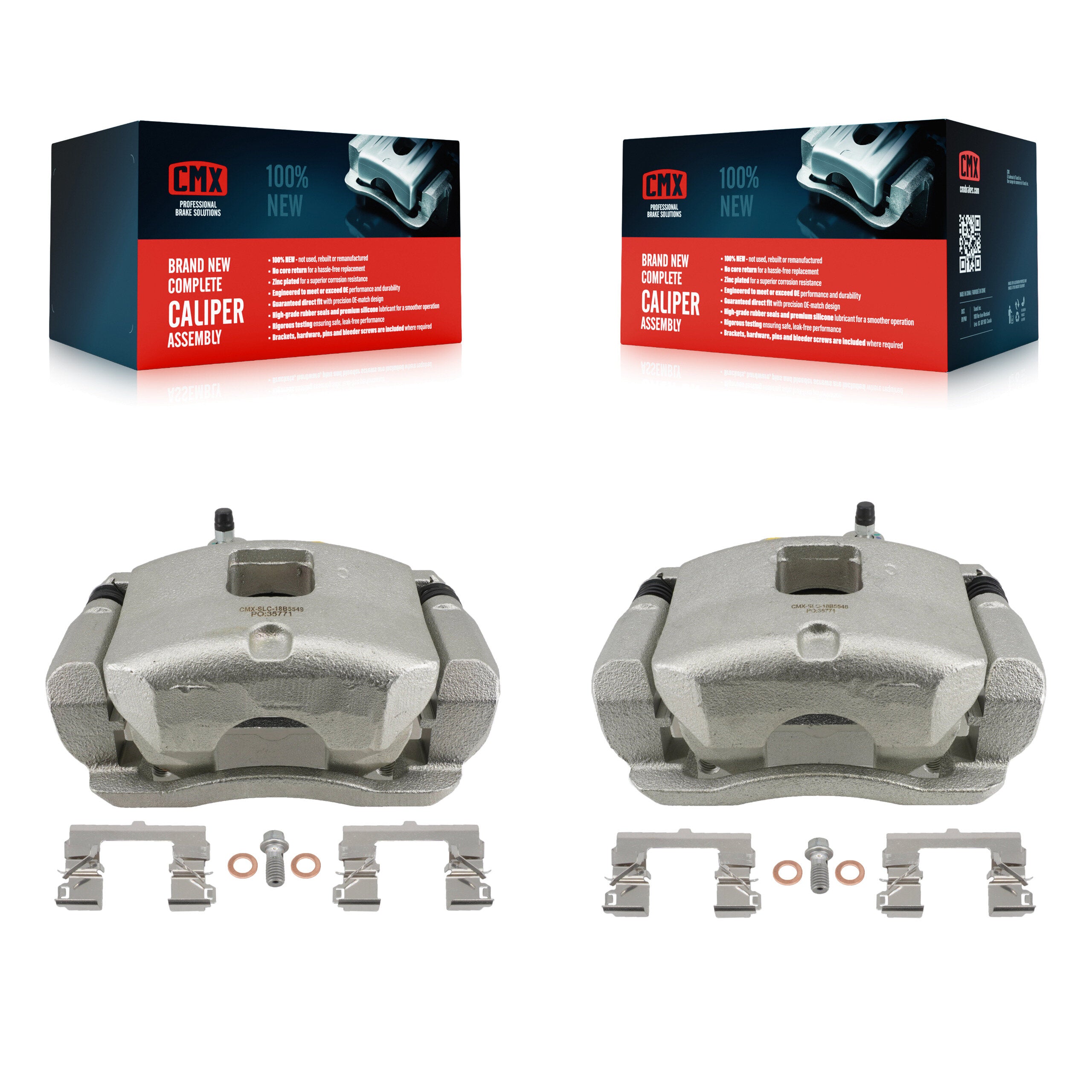 Front Brake Caliper Kit For Chevrolet Equinox GMC Terrain Buick Envision Cadillac XT4 KBC-100612