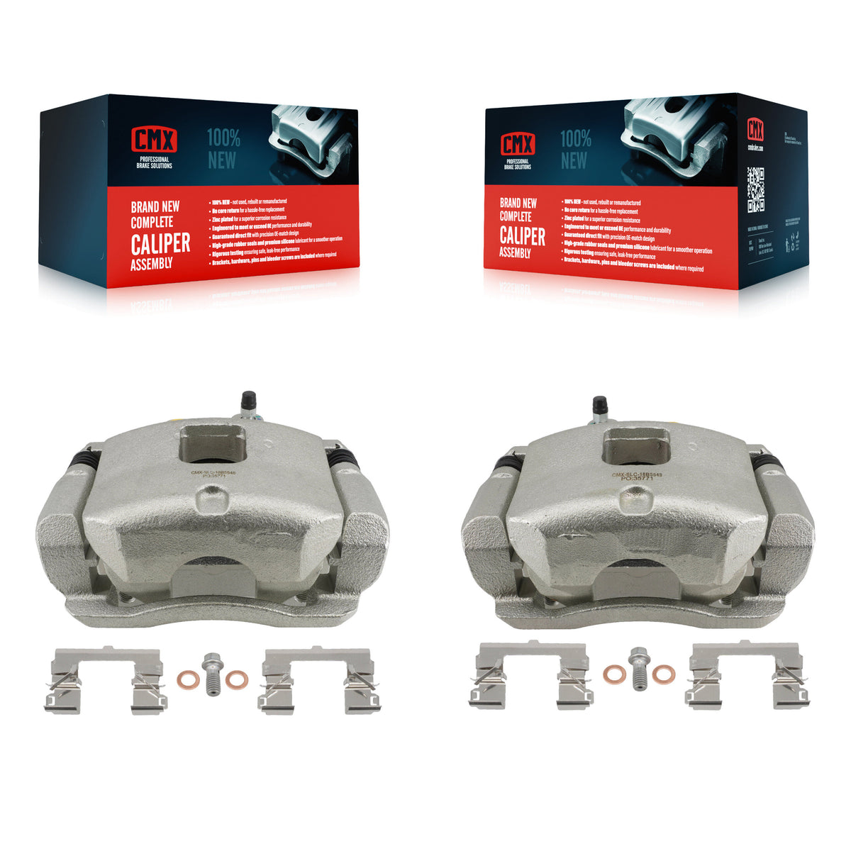 Front Brake Caliper Left Right Side Kit For Chevrolet Camaro Buick Regal Sportback TourX KBC-100614
