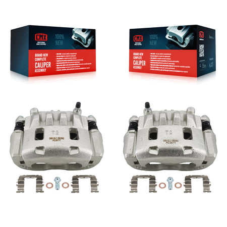 Front Brake Caliper Left Right (Driver Passenger) Kit For Subaru Impreza Legacy Saab 9-2X KBC-100616