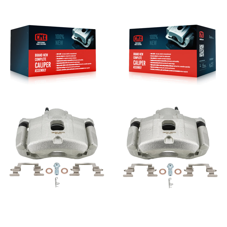 Front Disc Brake Caliper Kit For 2007-2012 Dodge Caliber With 276mm Diameter Rotor KBC-100619