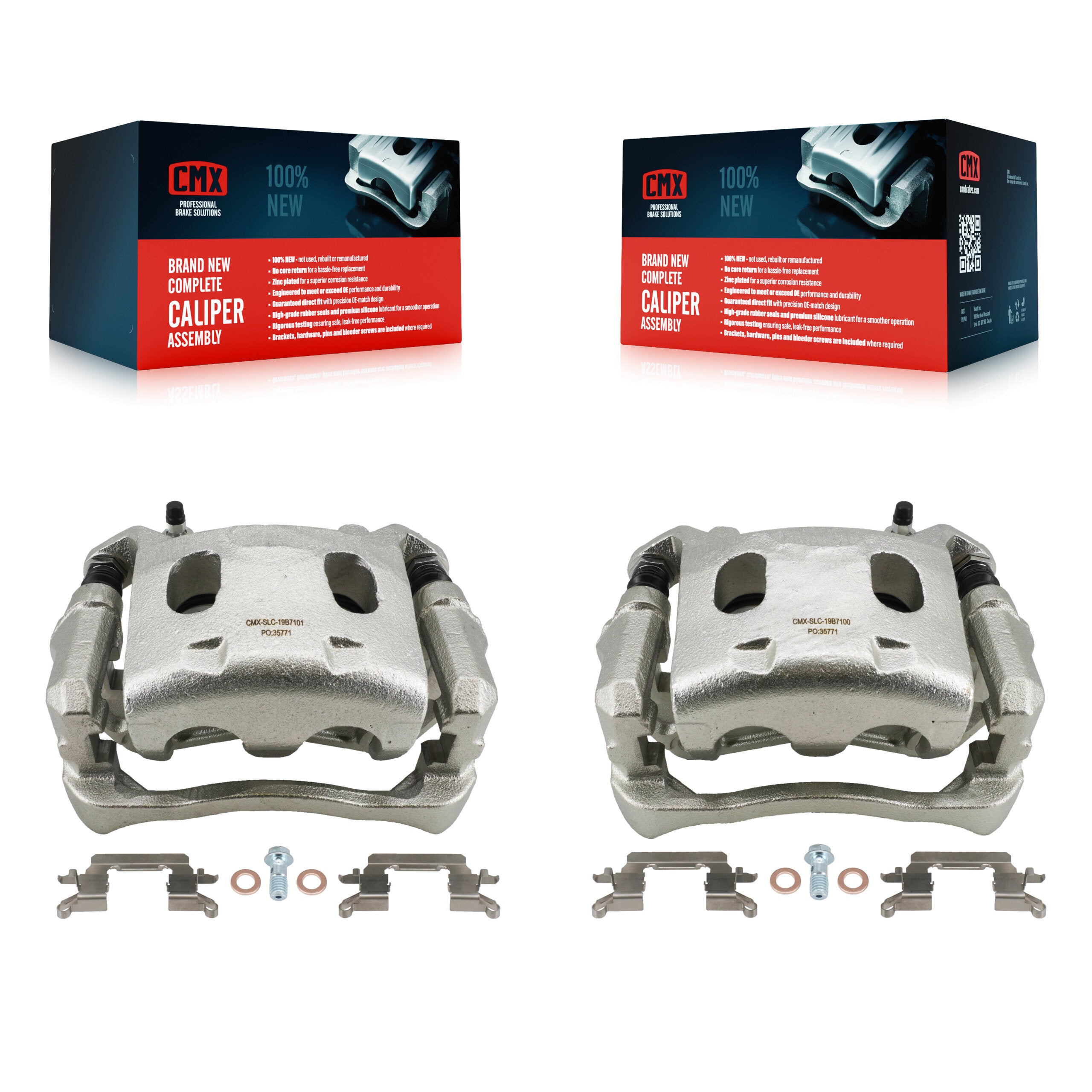 Front Brake Caliper Left Right Side Kit For Nissan Murano Pathfinder INFINITI QX60 JX35 KBC-100624