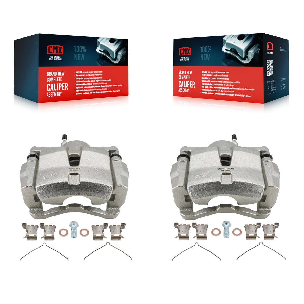 Front Disc Brake Caliper Kit For Toyota RAV4 Camry Venza Lexus ES350 ES300h Avalon ES250 KBC-100629