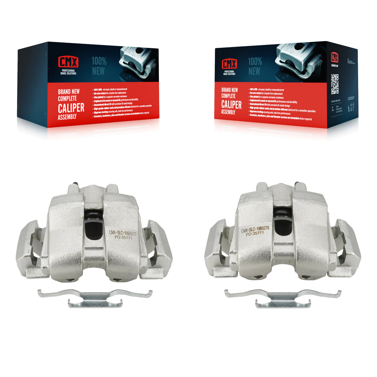 Front Brake Caliper Left Right Side Kit For Ford Escape Mazda Tribute Mercury Mariner KBC-100632