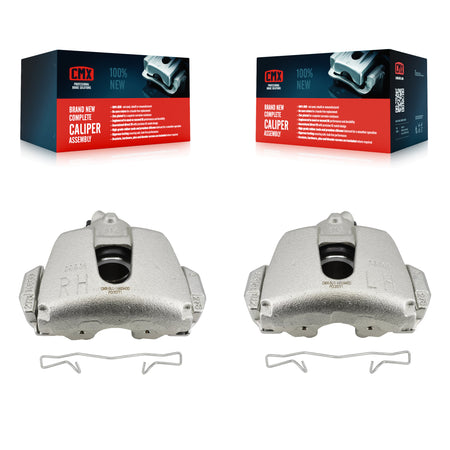 Front Disc Brake Caliper Left Right Side (Driver Passenger) Kit For Ford Focus C-Max KBC-100636