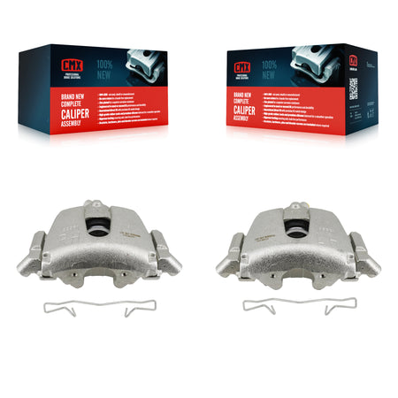 Front Disc Brake Caliper Left Right Side (Driver Passenger) Kit For Ford Escape C-Max KBC-100637