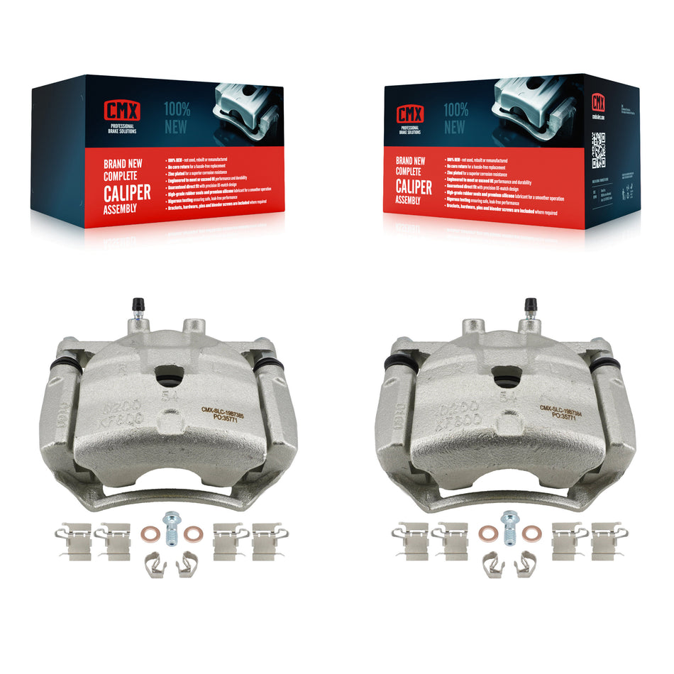 Front Brake Caliper Kit For 2014-2017 Mazda 3 Sport Vehicles Manufactured In Mexico 2.0L KBC-100640