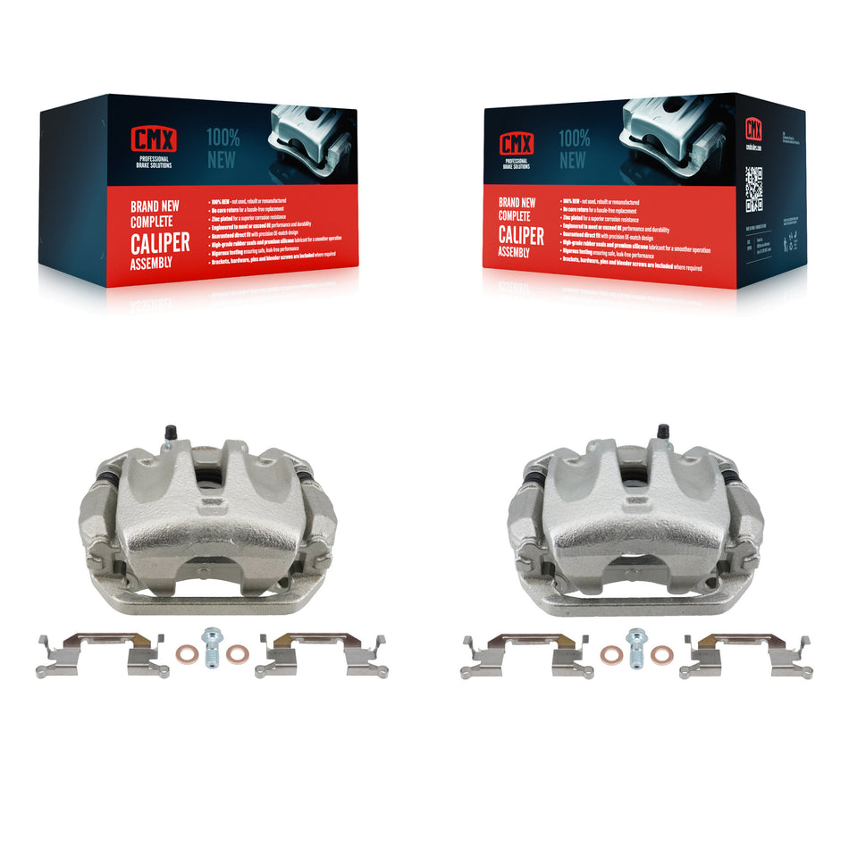 Front Disc Brake Caliper Left Right Side (Driver Passenger) Kit For Nissan Murano KBC-100643