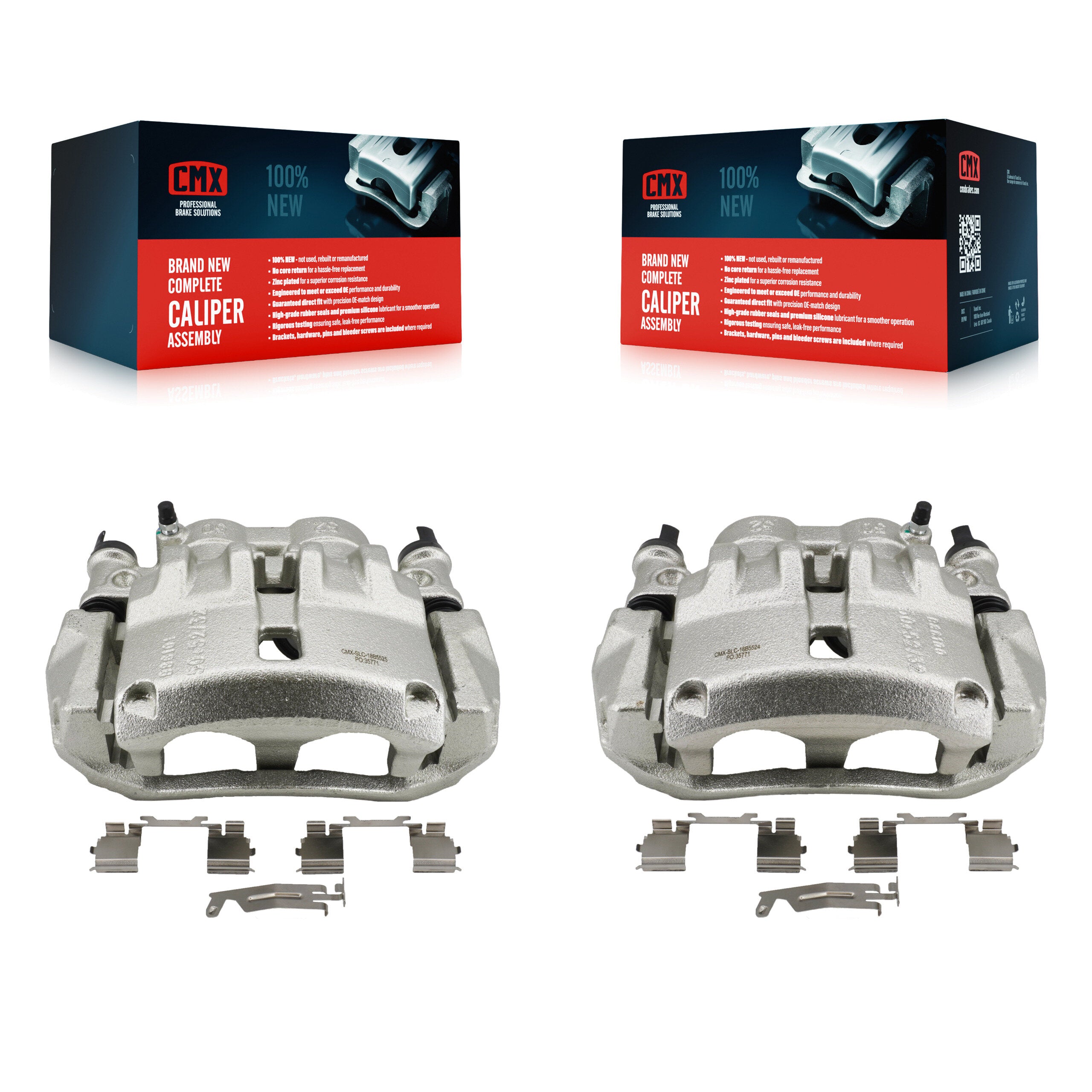 Front Brake Caliper Left Right Driver Passenger Side Kit For Ram ProMaster 2500 3500 1500 KBC-100648