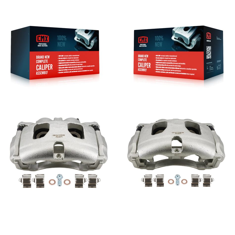 Front Brake Caliper (Left Right) Kit For Ford F-150 Bronco Expedition Lincoln Navigator KBC-100650