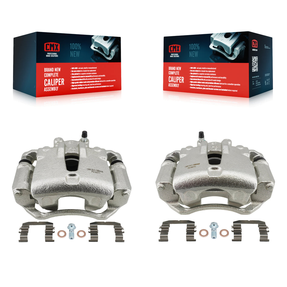 Front Brake Caliper Left Right Side (Driver Passenger) Kit For Kia Forte Koup Forte5 2.4L KBC-100654