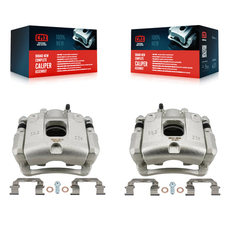 Front Brake Caliper Left Right Driver Passenger Kit For 2017-2018 Hyundai Santa Fe Sport KBC-100664