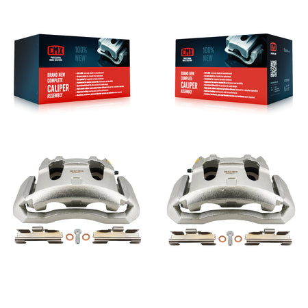 Front Brake Caliper Kit For Ford E-350 Super Duty E-250 Club Wagon Econoline E-150 E-450 KBC-100678